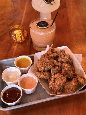 Chicken nuggets happy hour