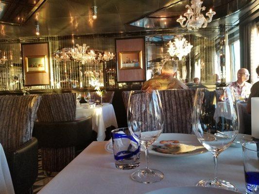 Very elegant surroundings