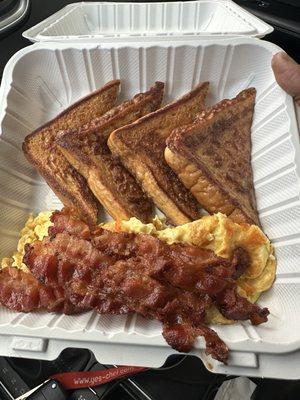 My perfect French toast platter