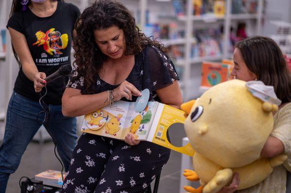 Storytime with the book that started it all "Little Chickies - Los Pollitos."