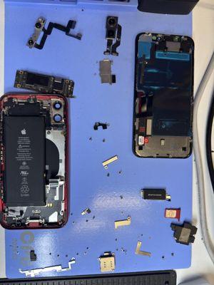 Water damage phone repair
