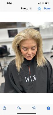 Breaking damaged hair