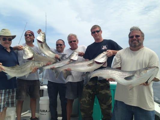 What a perfect day on the Laura J.! My husband Loren and his friends have been chartering this fishing boat for many years. LOVE