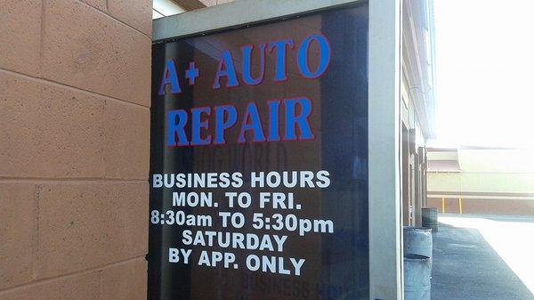 A Plus Auto Repair and Smog