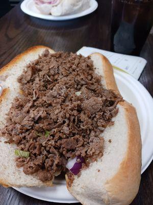 Cheesesteak sub
