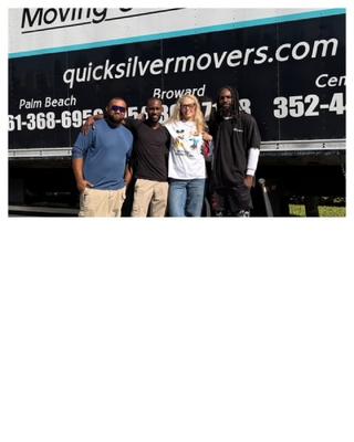 Quicksilver Moving Squad - and me!