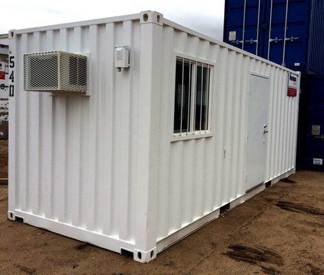 We also rent portable offices.