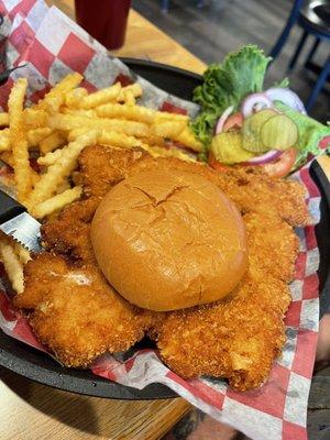 Pork Tenderloin & Seasoned Fries