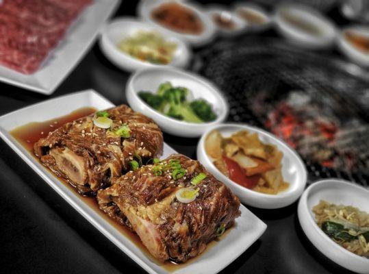 Marinated Galbi & Fresh Galbi