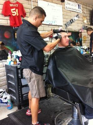 Working hard everyday