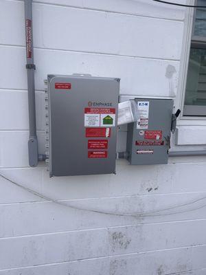 This is the access to the panels.