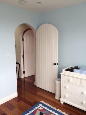 Nursery, painted by Michael in late June 2015