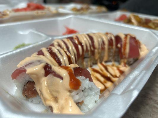 Red Sunny Sunny Roll