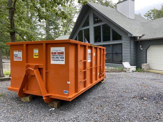 Little Dumpster for Rent in Charlottesville, VA