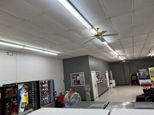 Staff on site. Soap and coin changers available.