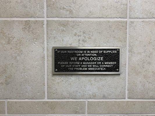 For a second I thought this is a commemoration plaque