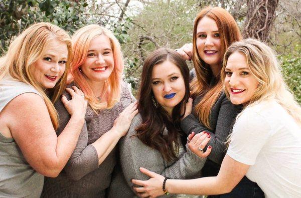 The girls at the shop!