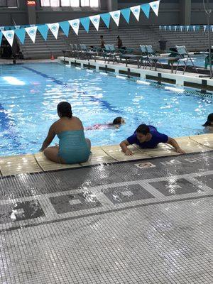 Free swim from 2-4 pm all week