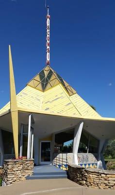 Don't miss the downstairs 1964 New York World's Fair exhibit!