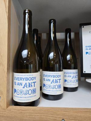 Portland Art Museum collab label, Pinot Gris! $20