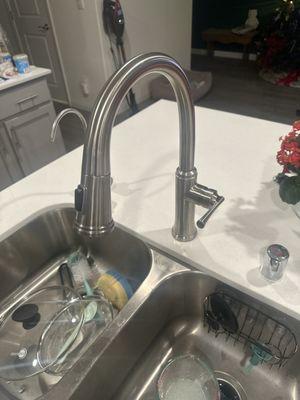 new kitchen faucet