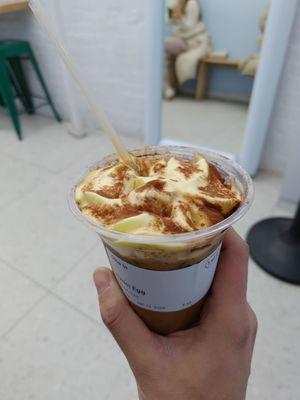 Egg coffee