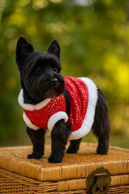 My lil' Scrappy Girl is ready for Christmas in the South!