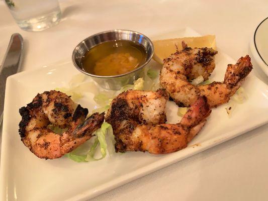 Blackened shrimp