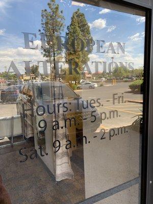 European Alterations