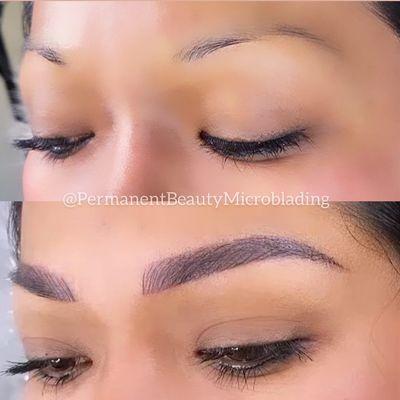 BEFORE AND AFTER COMBO BROWS