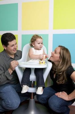 Yummy In My Tummy owners Michael and Karen Stanley with daughter Sophia Clare