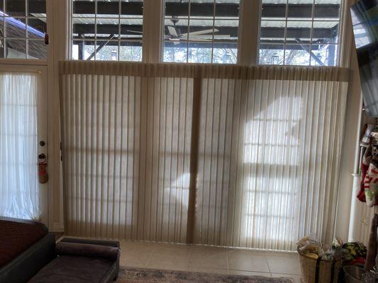 Hunter Douglas Luminette Shades
