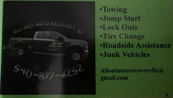 All Out Auto Recovery