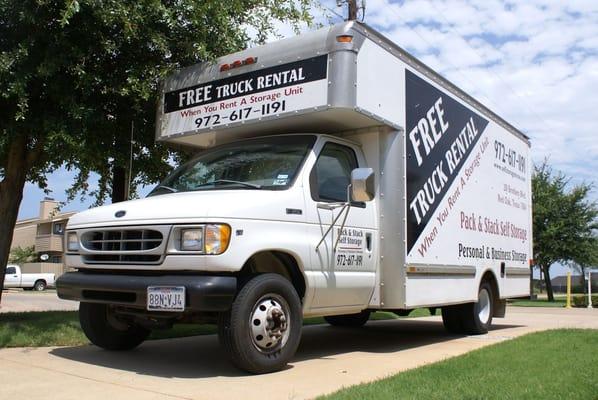 Ask our managers about our Free Truck Rental with Move-In - we hope to make storage as easy as possible for you.