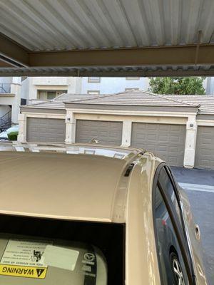 The black molding is now missing. Trying to figure out if it was caused by the car wash or not.