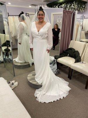 My runner-up gown. Such a perfect selection for any style you're looking for.