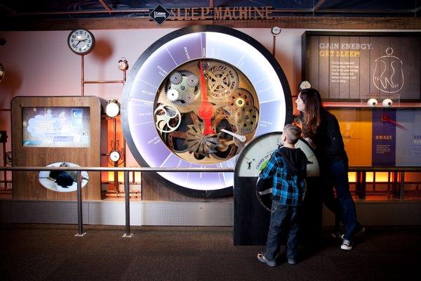 Professor Wellbody's Academy of Health & Wellness, a permanent exhibit at Pacific Science Center.