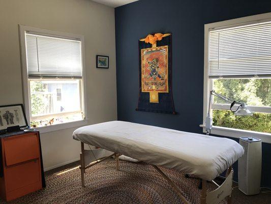 Treatment room tranquility