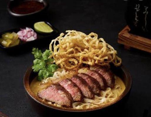 Khao Soi ribeye .