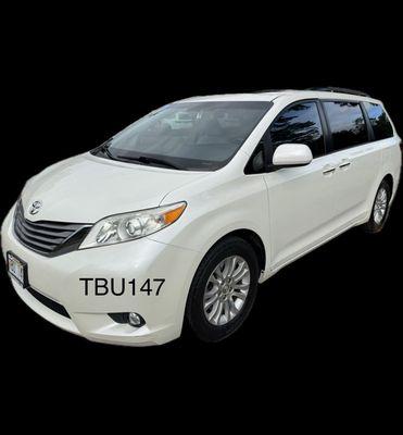 8 passenger Toyota Sienna Van