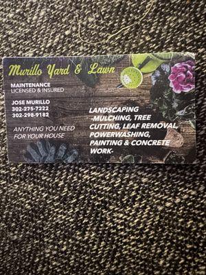 Murillo Yard & Lawn
