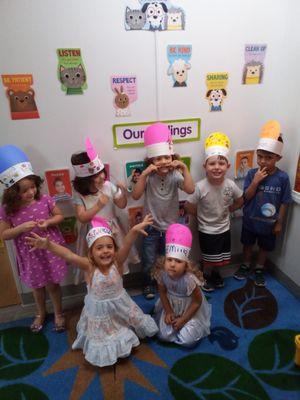 Name hats and smiles :)