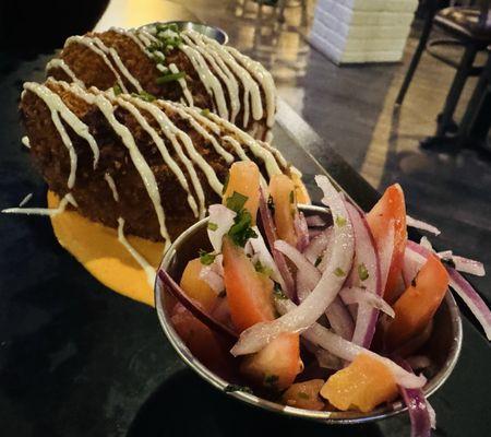 Papas rellenas. Our favorite. Nice size