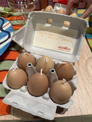 Egg candles