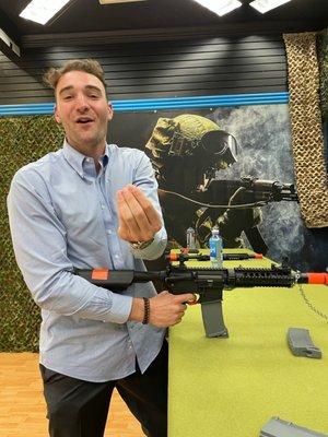 Bobby getting after it