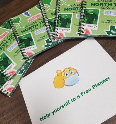 Free UNT Planners 2021