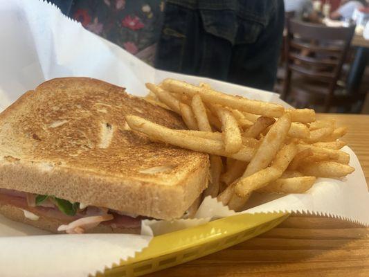 Club Sandwich on Sourdough