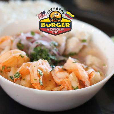 Ceviche de camaron y pescado