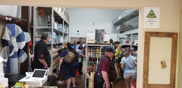 Packed out store on opening day!