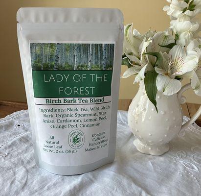 If a stroll through an enchanted forest were a cup of tea this it'd be it. Loose leaf, All- Natural.